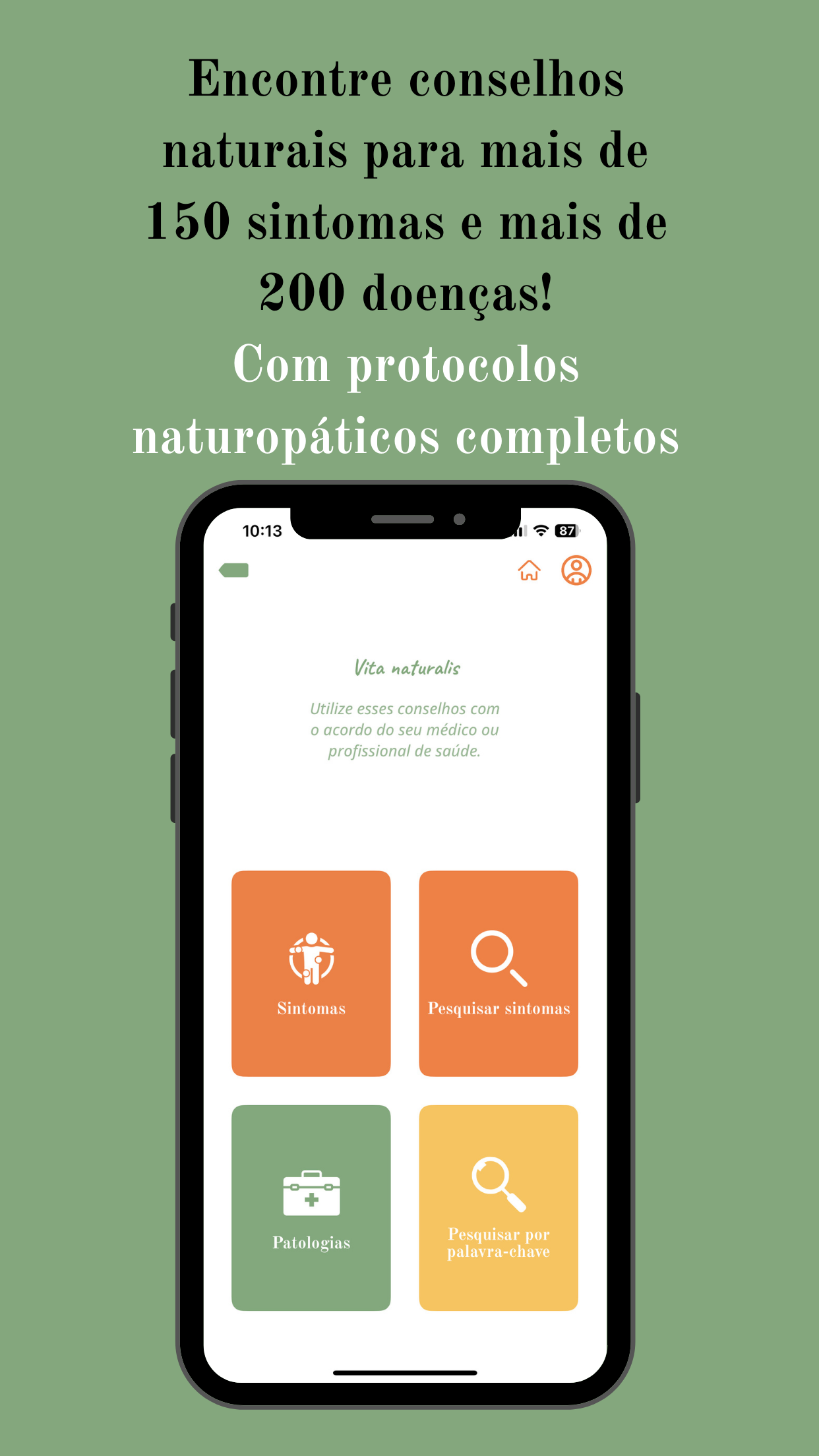 VITA NATURALIS - The 100% Natural Health app